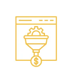 Biểu tượng xây dựng Sale Funnel